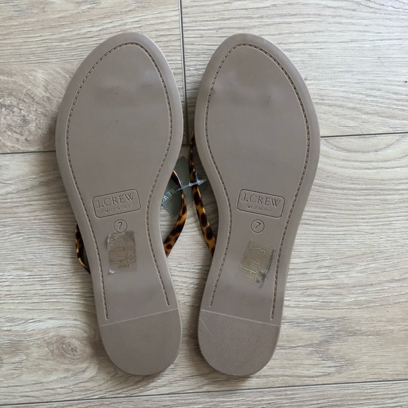 J Crew Capri sandals with faux-tortoise strap NWT - Picture 7 of 7